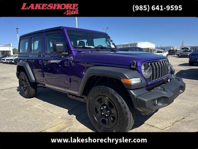 2026 Jeep Wrangler WRANGLER 4-DOOR SPORT