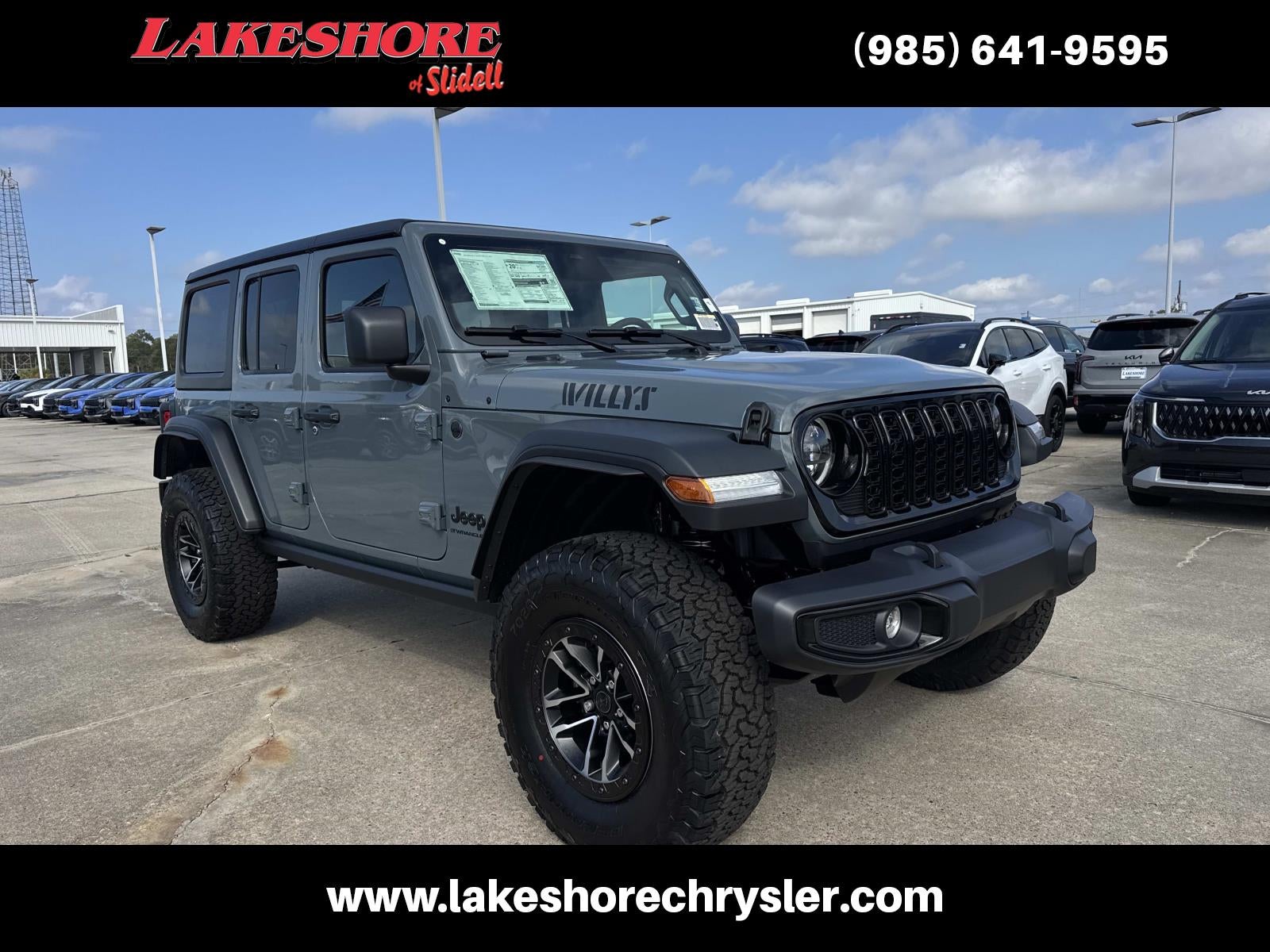 2026 Jeep Wrangler WRANGLER 4-DOOR WILLYS