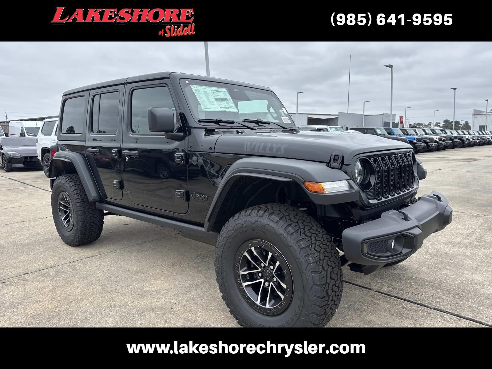 2026 Jeep Wrangler WRANGLER 4-DOOR WILLYS