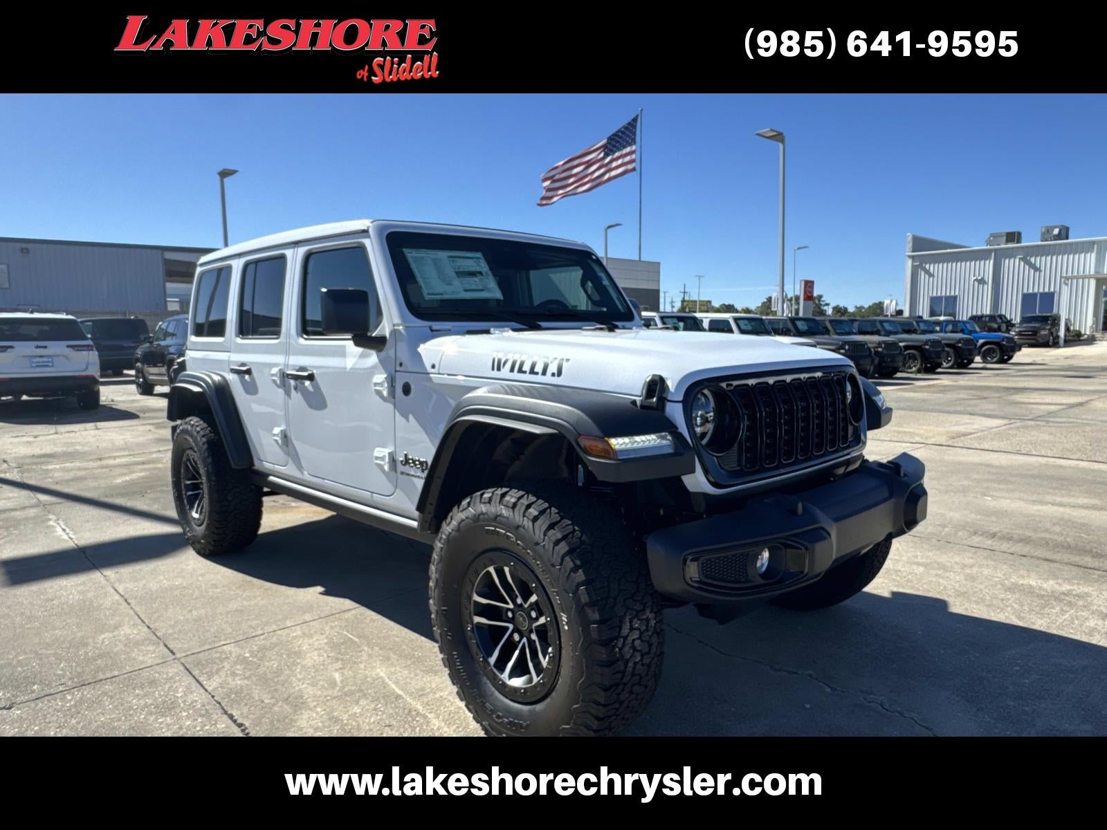 2026 Jeep Wrangler WRANGLER 4-DOOR WILLYS