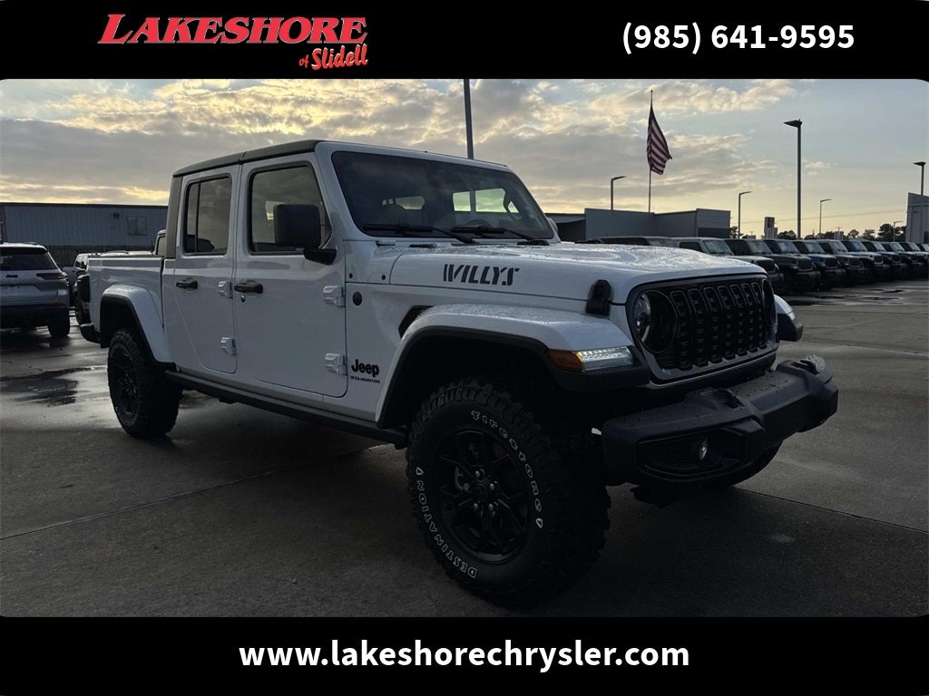 2026 Jeep Gladiator GLADIATOR WILLYS 4X4
