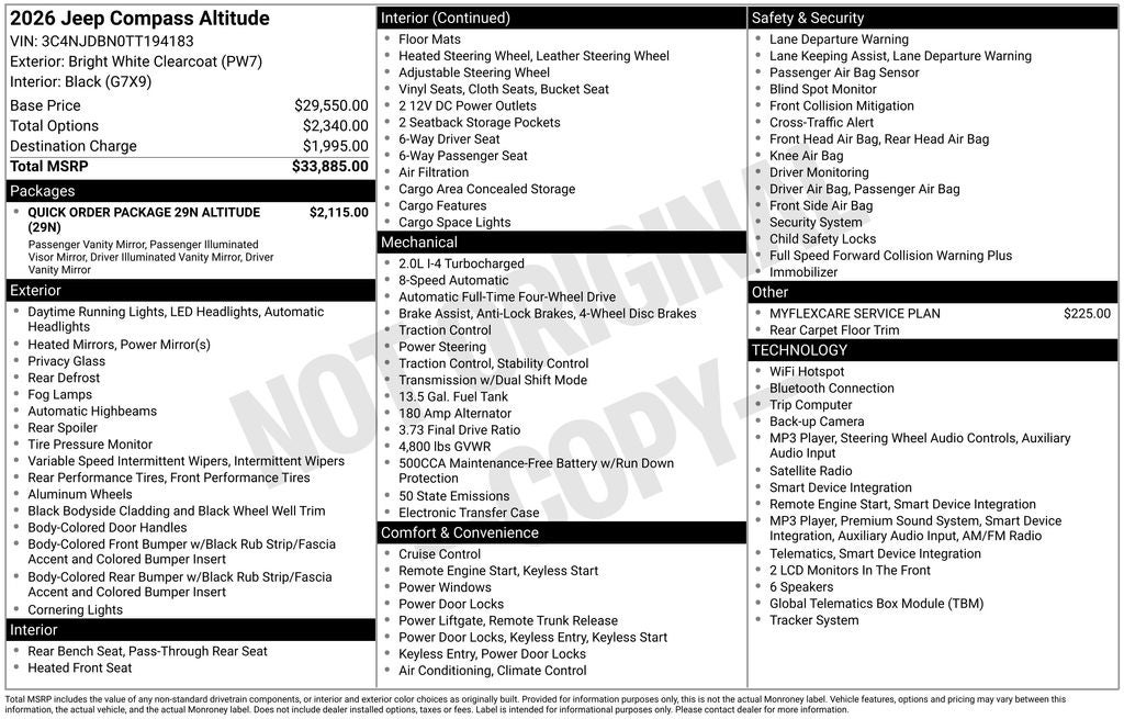 2026 Jeep Compass Latitude