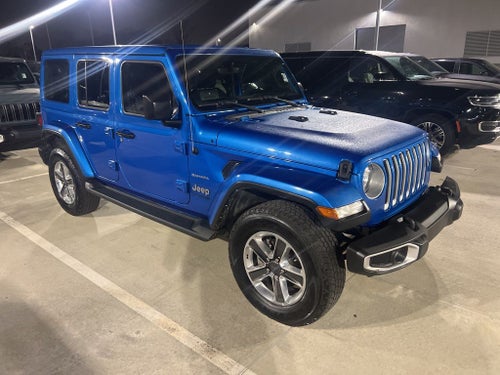 2022 Jeep Wrangler Unlimited Sahara 4x4