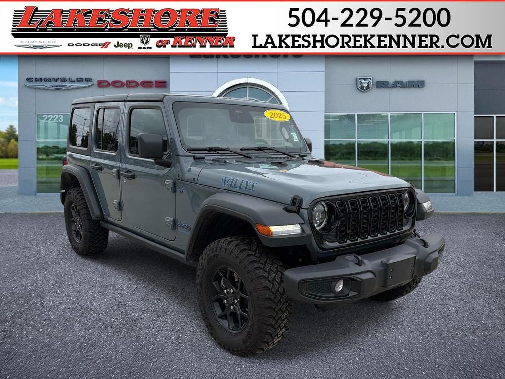 2025 Jeep Wrangler 4xe Willys 4xe