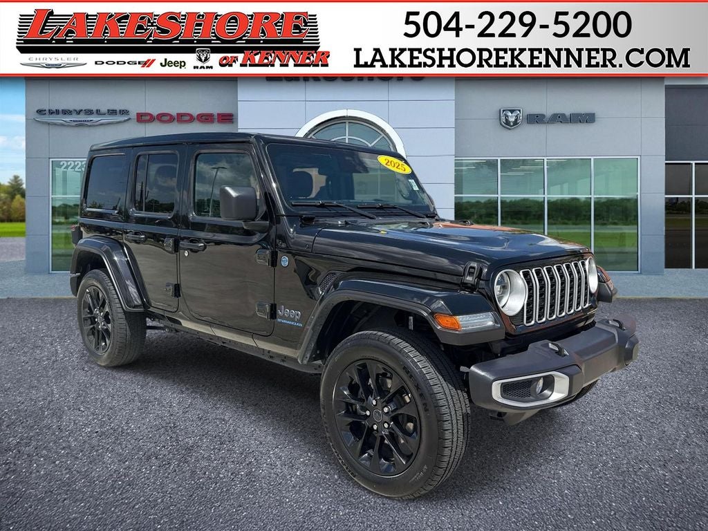 2025 Jeep Wrangler 4xe Sahara 4xe